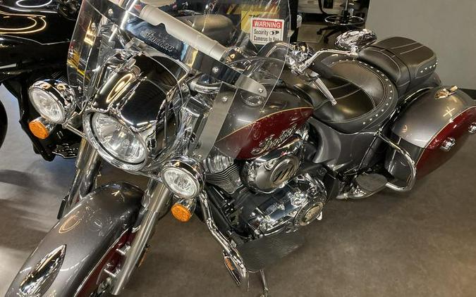 2019 Indian Motorcycle® Springfield® Steel Gray / Burgundy Metallic