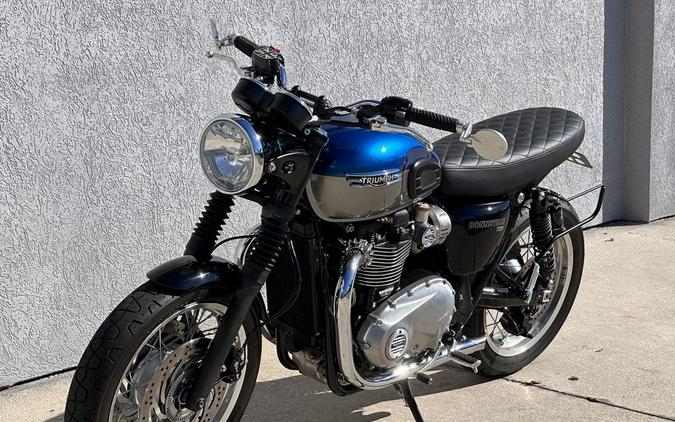 2022 Triumph Bonneville T120 Cobalt Blue/Silver Ice