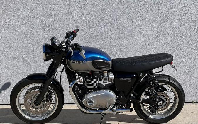 2022 Triumph Bonneville T120 Cobalt Blue/Silver Ice