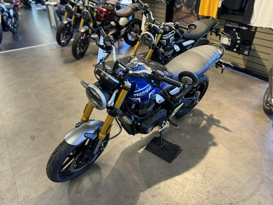 2024 Triumph Speed 400 Caspian Blue / Storm Grey