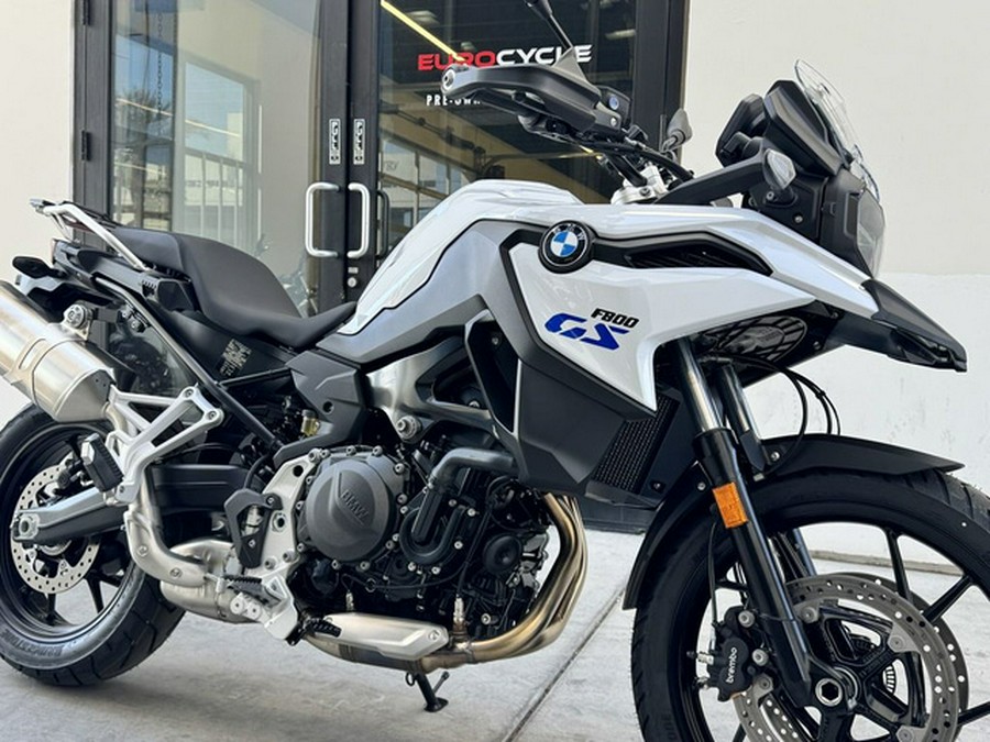 2026 BMW F 800 GS Light White