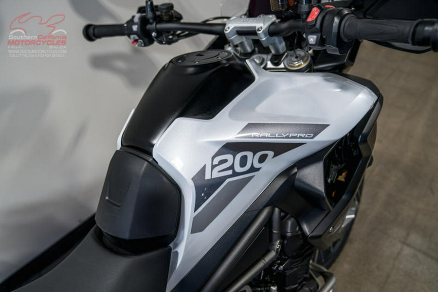 2023 Triumph Tiger 1200 Rally Pro Snowdonia White