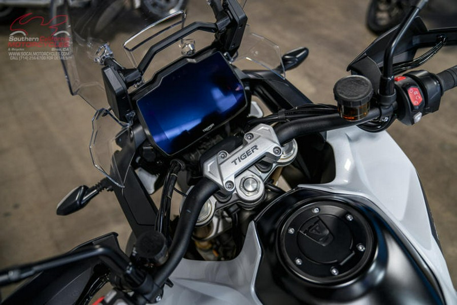 2023 Triumph Tiger 1200 Rally Pro Snowdonia White