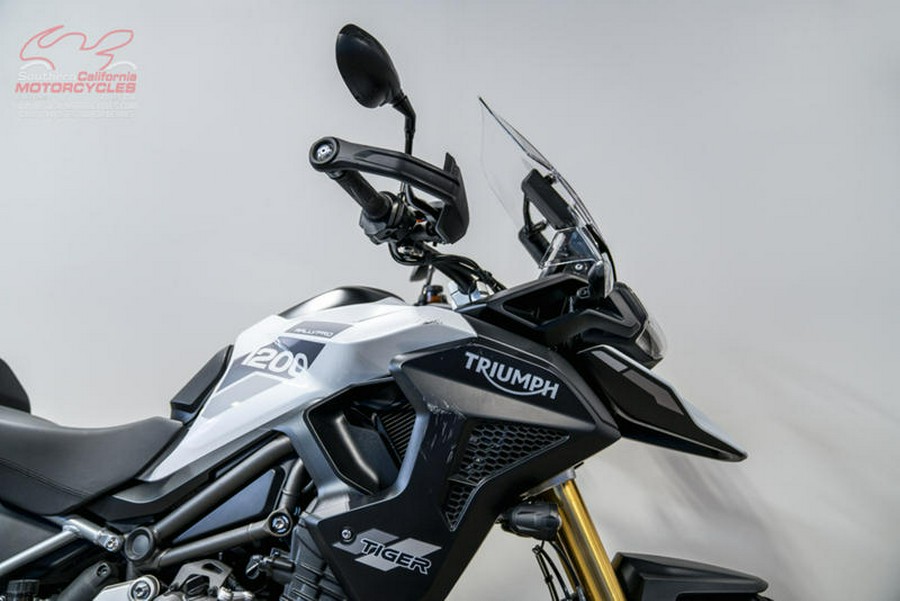 2023 Triumph Tiger 1200 Rally Pro Snowdonia White