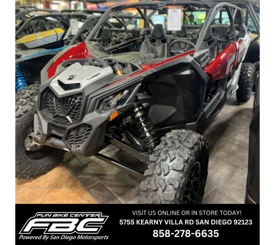 2024 Can-Am® Maverick X3 MAX RS Turbo Fiery Red & Hyper Silver