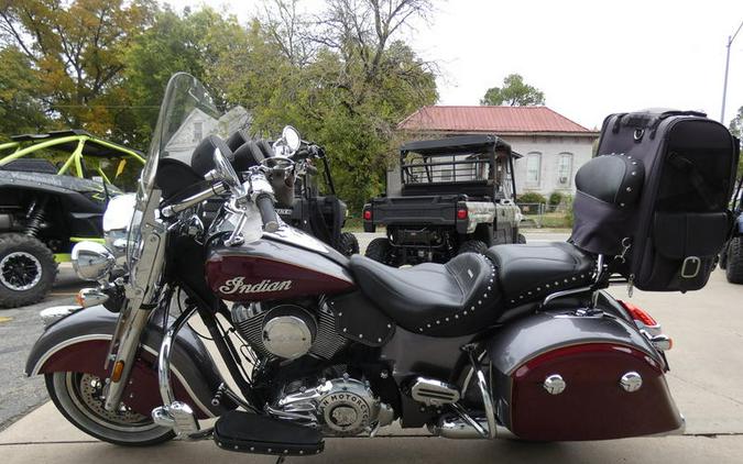 2017 Indian Motorcycle® Springfield™ Steel Gray Over Burgundy Metallic