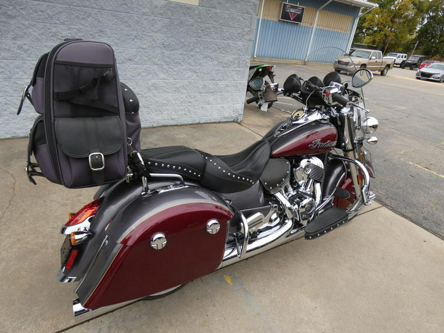 2017 Indian Motorcycle® Springfield™ Steel Gray Over Burgundy Metallic