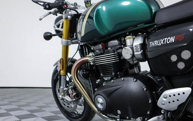 2023 Triumph Thruxton RS Competition Green / Silver Ice