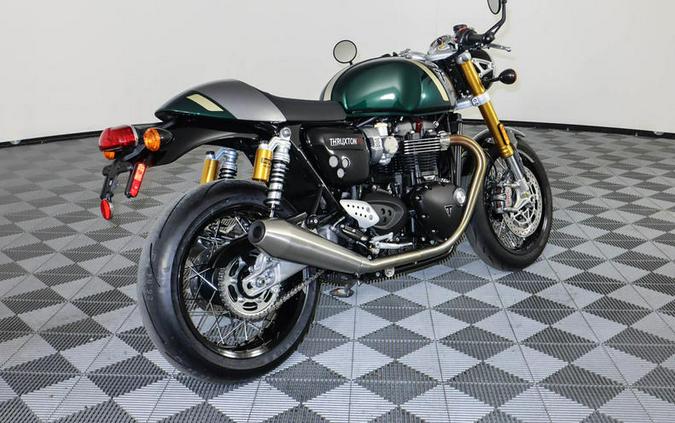 2023 Triumph Thruxton RS Competition Green / Silver Ice