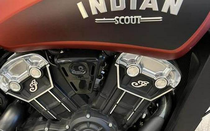 2021 Indian Motorcycle® Scout® Bobber ABS Icon Burnt Orange Metallic Smoke