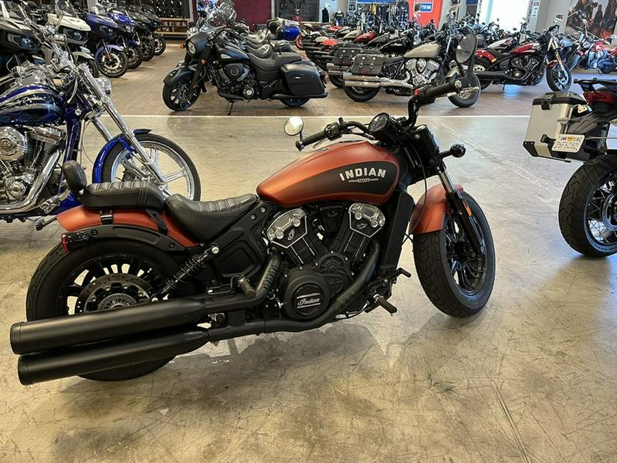 2021 Indian Motorcycle® Scout® Bobber ABS Icon Burnt Orange Metallic Smoke