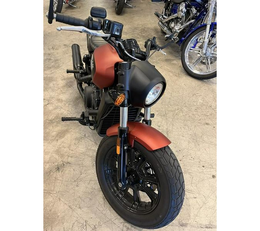 2021 Indian Motorcycle® Scout® Bobber ABS Icon Burnt Orange Metallic Smoke