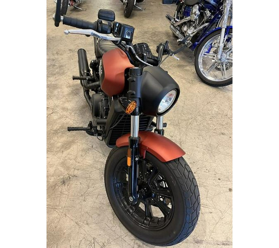 2021 Indian Motorcycle® Scout® Bobber ABS Icon Burnt Orange Metallic Smoke