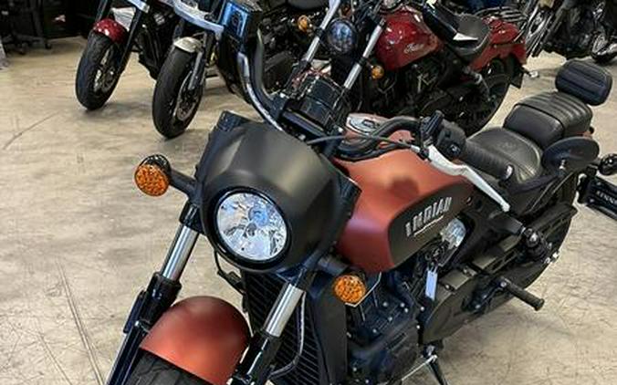 2021 Indian Motorcycle® Scout® Bobber ABS Icon Burnt Orange Metallic Smoke