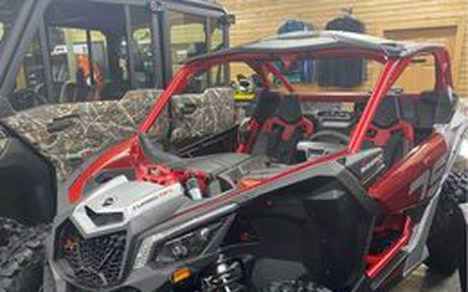 2024 Can-Am Maverick X3 X DS Turbo RR Red & Silver