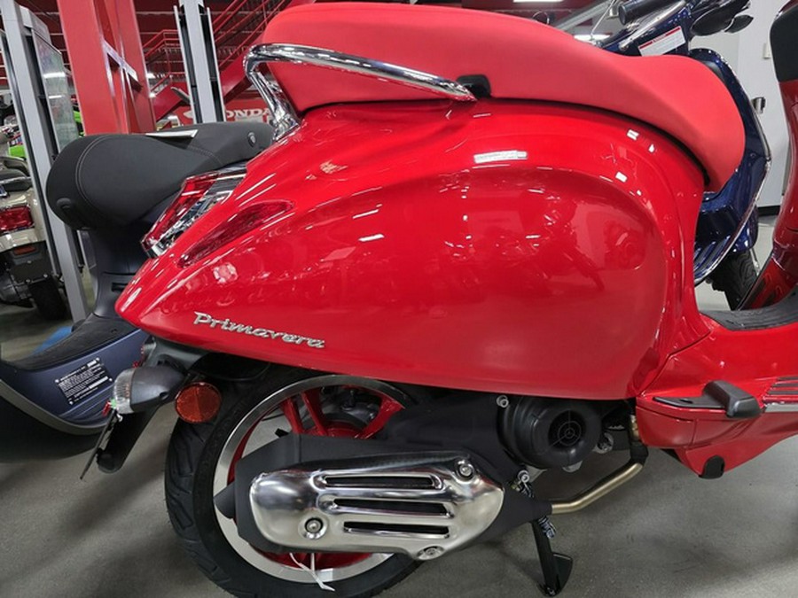 2025 Vespa Primavera 50 Red