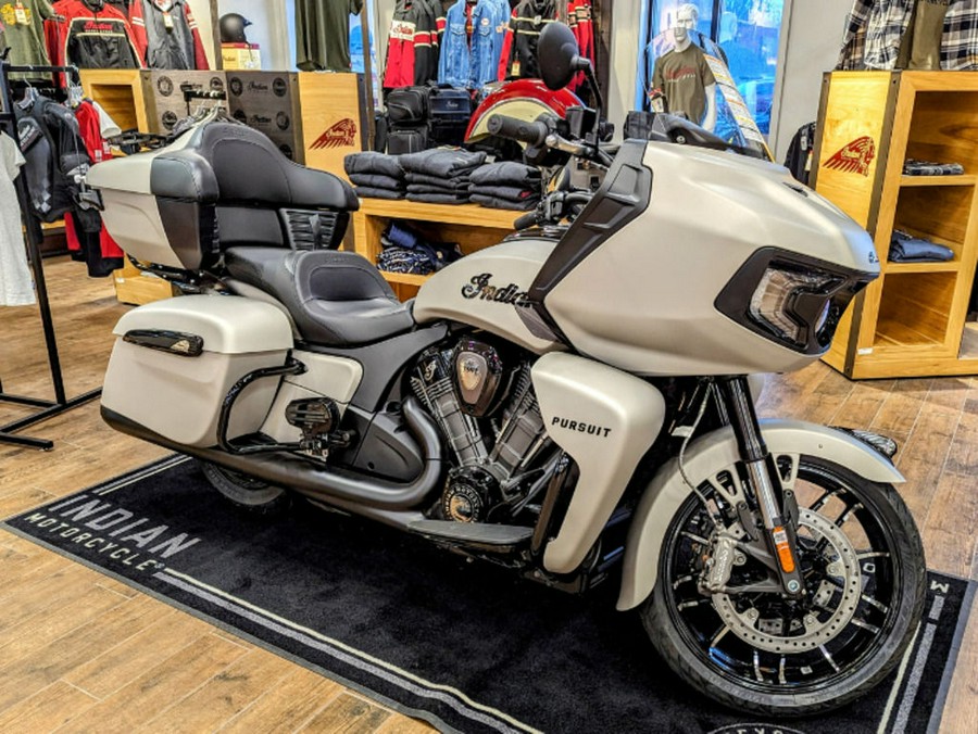 2023 Indian Motorcycle® Pursuit Dark Horse Silver Quartz Smoke