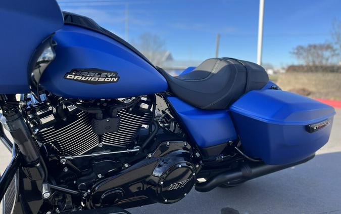2026 Harley-Davidson® Road Glide® FLTRX Aurora Blue Denim