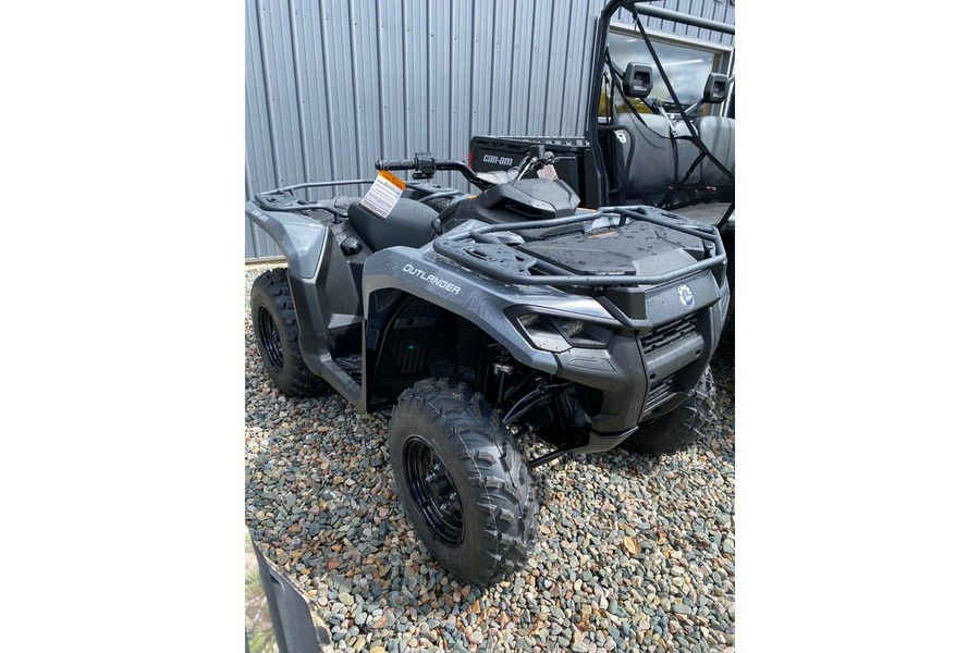 2024 Can-Am Outlander 500 Gray/Red