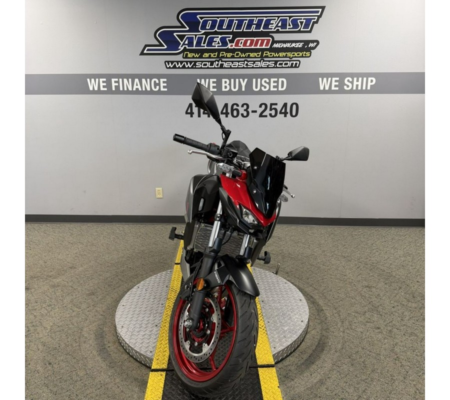 2024 Kawasaki Z500 SE ABS