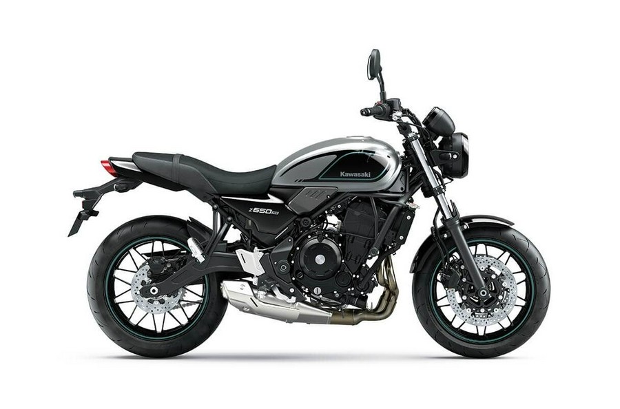 2023 Kawasaki Z650RS METALLIC MOONDUST GRAY / EBONY