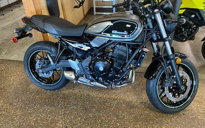 2023 Kawasaki Z650RS METALLIC MOONDUST GRAY / EBONY