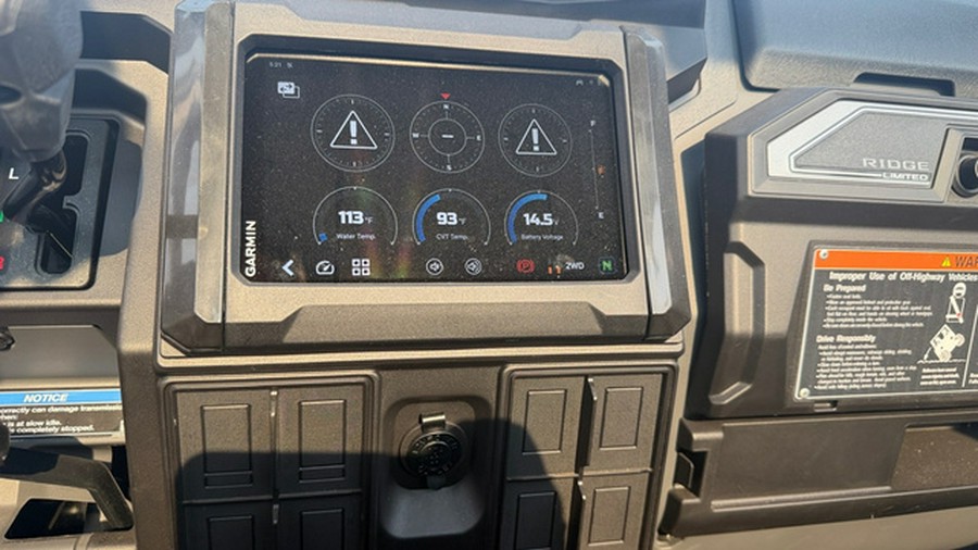 2024 Kawasaki RIDGE LIMITED HVAC w 3 year warranty HD Edition