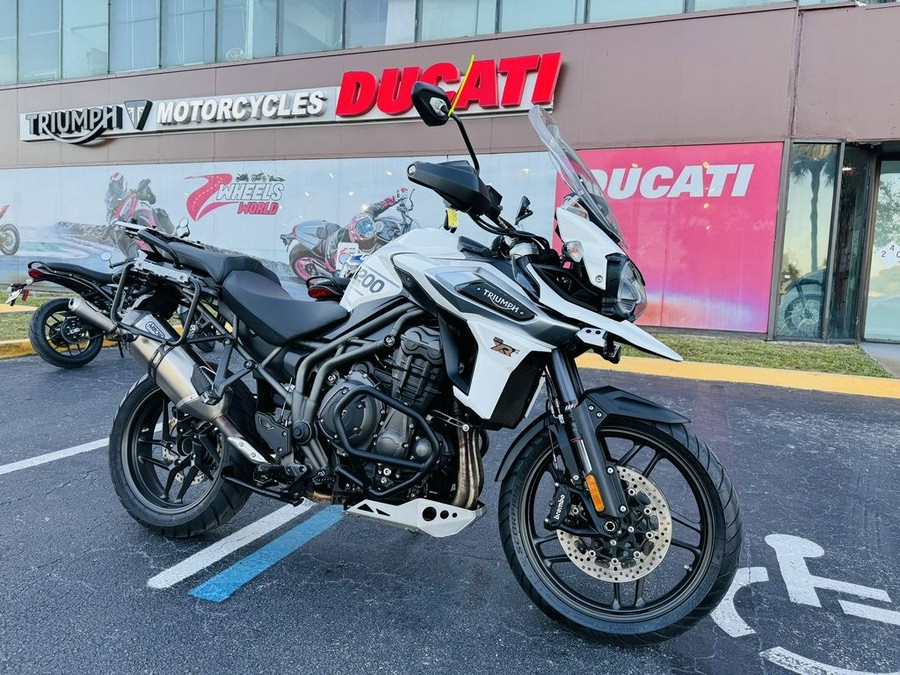 2019 Triumph Tiger 1200 XRT Crystal White
