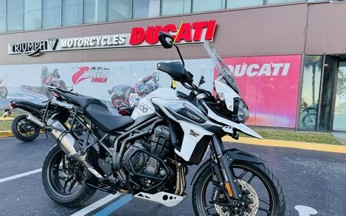 2019 Triumph Tiger 1200 XRT Crystal White