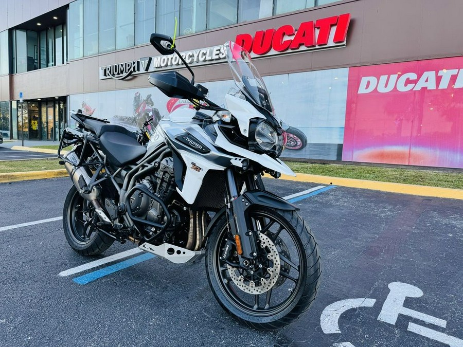 2019 Triumph Tiger 1200 XRT Crystal White