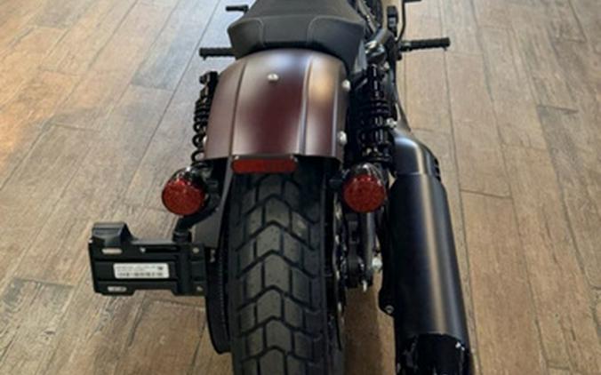 2026 Indian Scout Bobber Maroon Metallic Smoke