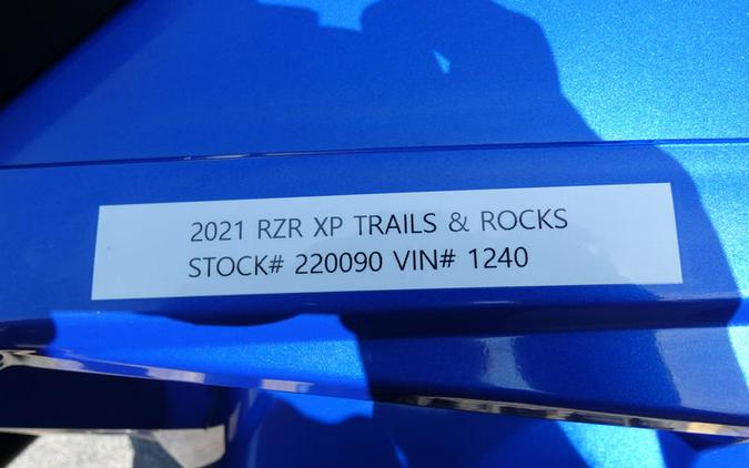 2021 Polaris® RZR XP 1000 Trails & Rocks