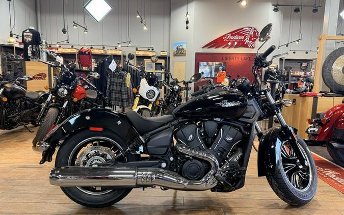 2025 Indian Scout Sixty Classic Black Metallic