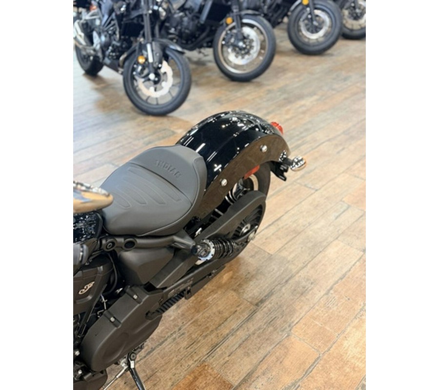2025 Indian Scout Sixty Classic Black Metallic