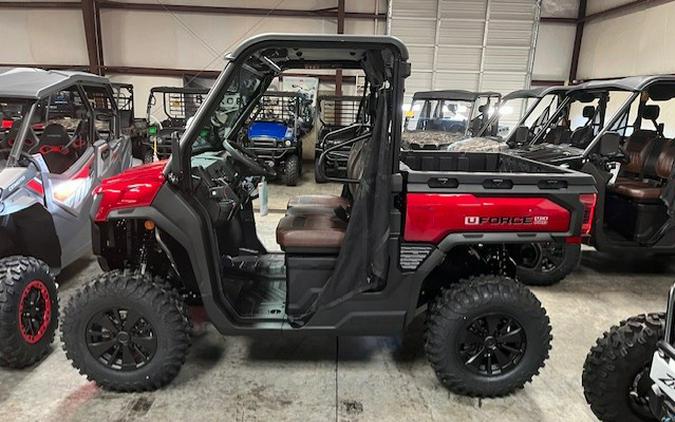 2026 CFMOTO UFORCE U10 Pro BORDEAUX RED W/ ELECTRIC GLASS WS