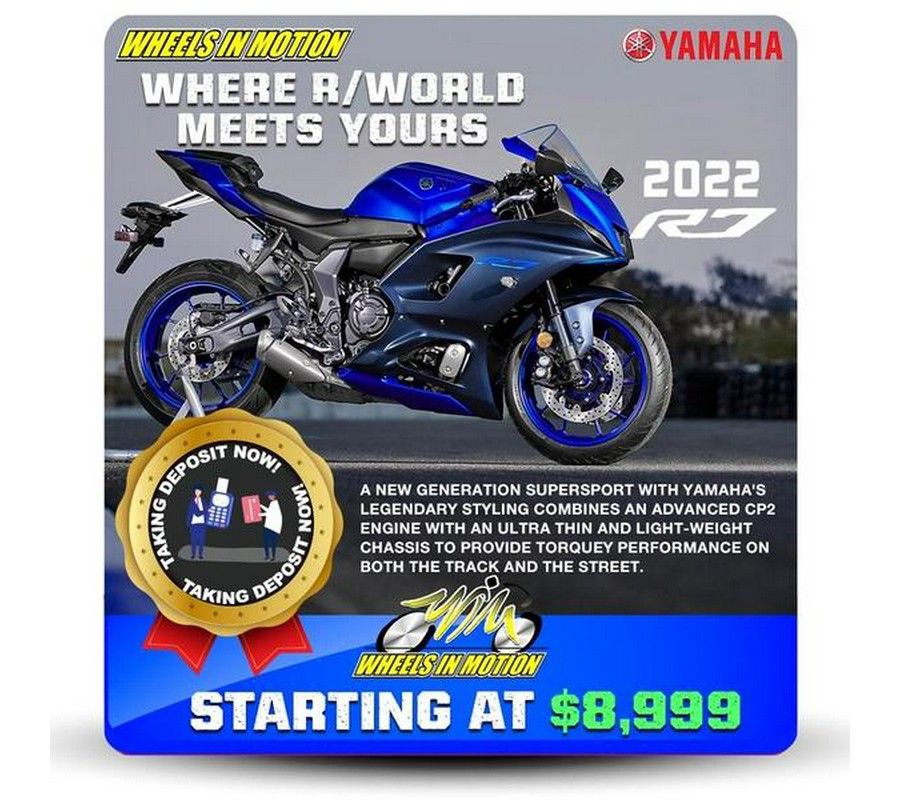 2022 Yamaha YZF-R7