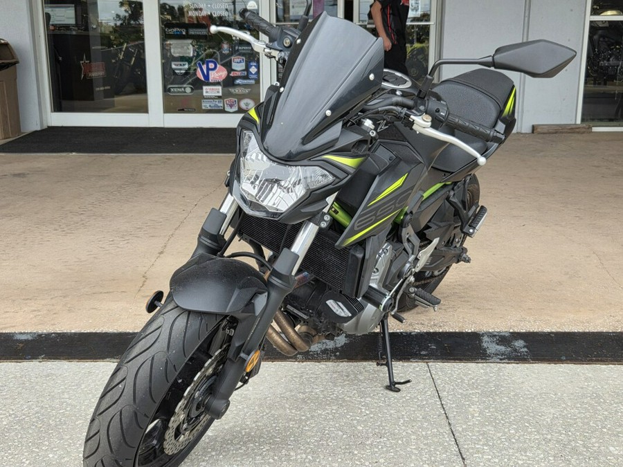 2019 Kawasaki Z650 ABS