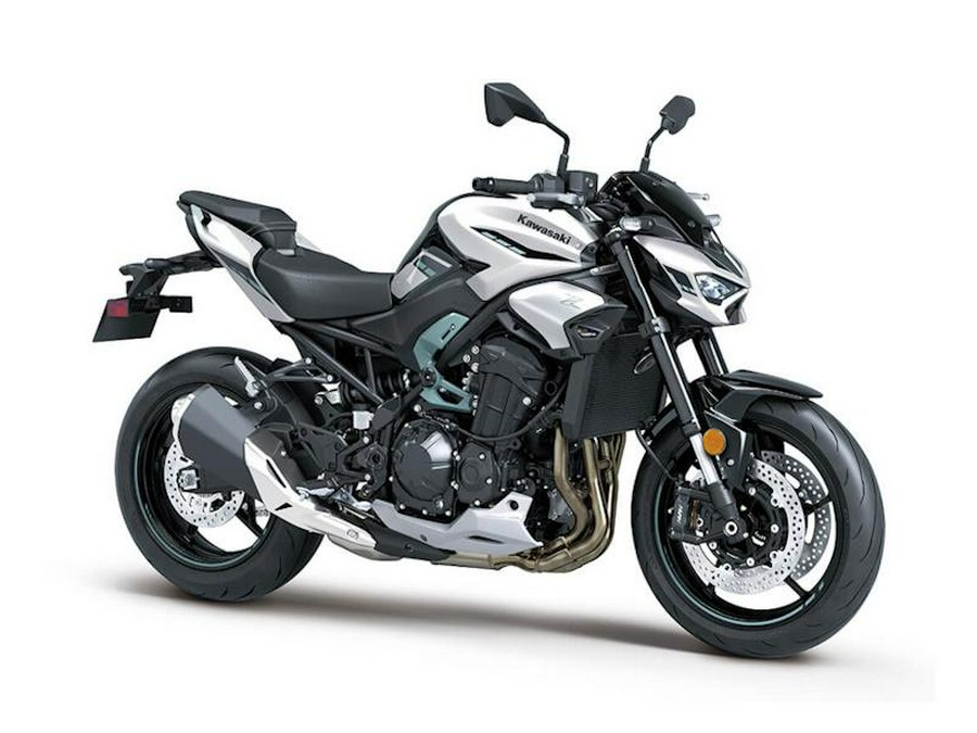 2025 Kawasaki Z900 ABS Galaxy Silver/Metallic Spark Black