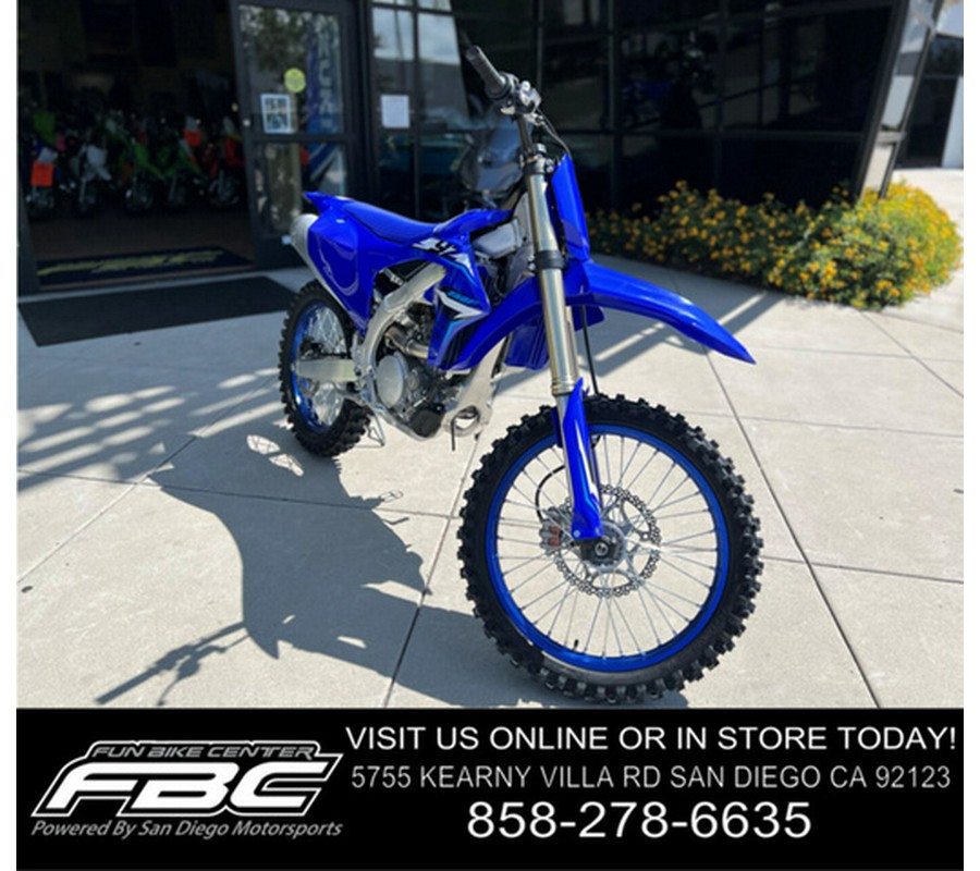 2026 Yamaha YZ 250F Team Yamaha Blue