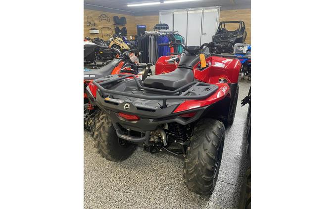 2024 Can-Am Outlander DPS 700 Gray/Red