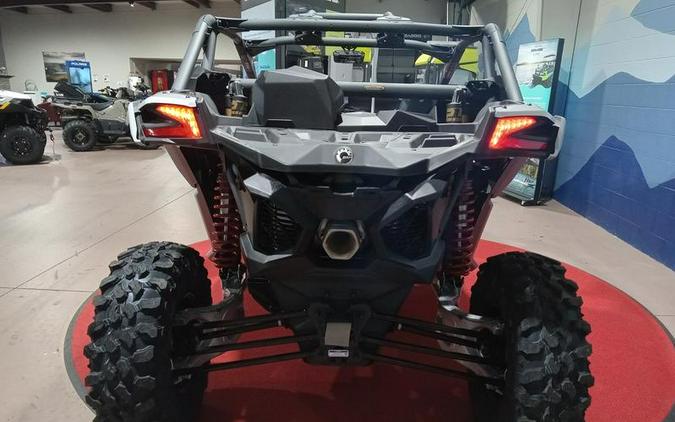 2024 Can-Am® Maverick X3 DS Turbo Fiery Red & Hyper Silver