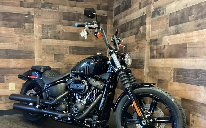 2024 Harley-Davidson Street Bob 114 Vivid Black FXBBS