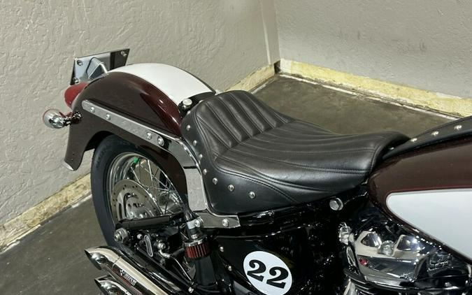 Harley-Davidson® Heritage Classic 107 2021 FLHC 020448T MIDNT CRIM/ STONE WASH WH P