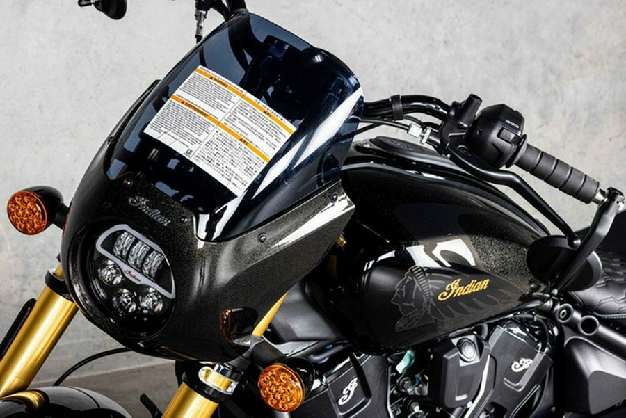 2026 Indian 101 Scout Black Crystal with Super Graphite