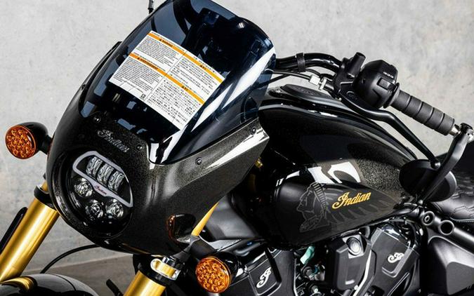 2026 Indian 101 Scout Black Crystal with Super Graphite