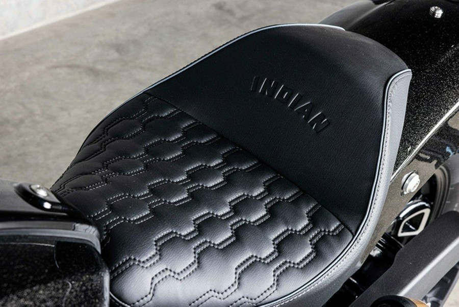 2026 Indian 101 Scout Black Crystal with Super Graphite