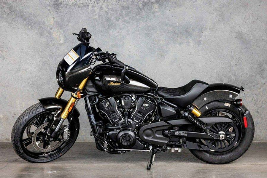 2026 Indian 101 Scout Black Crystal with Super Graphite