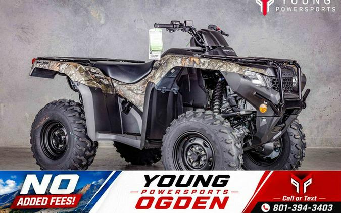 2026 Honda FourTrax Rancher 4x4 Automatic DCT IRS EPS TrueTimber Atera Camo