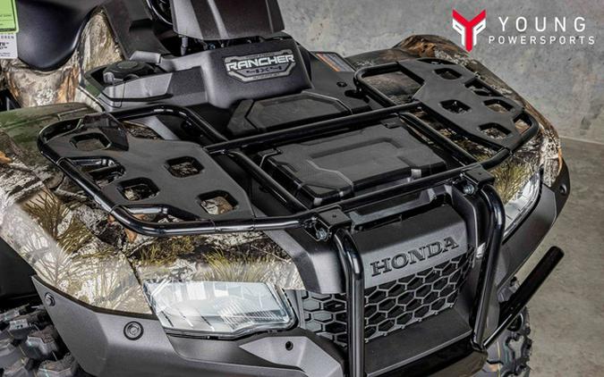 2026 Honda FourTrax Rancher 4x4 Automatic DCT IRS EPS TrueTimber Atera Camo