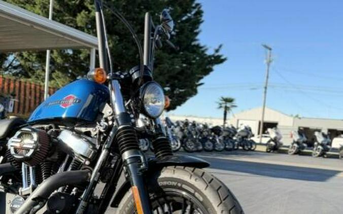 2022 Harley-Davidson Forty-Eight Reef Blue